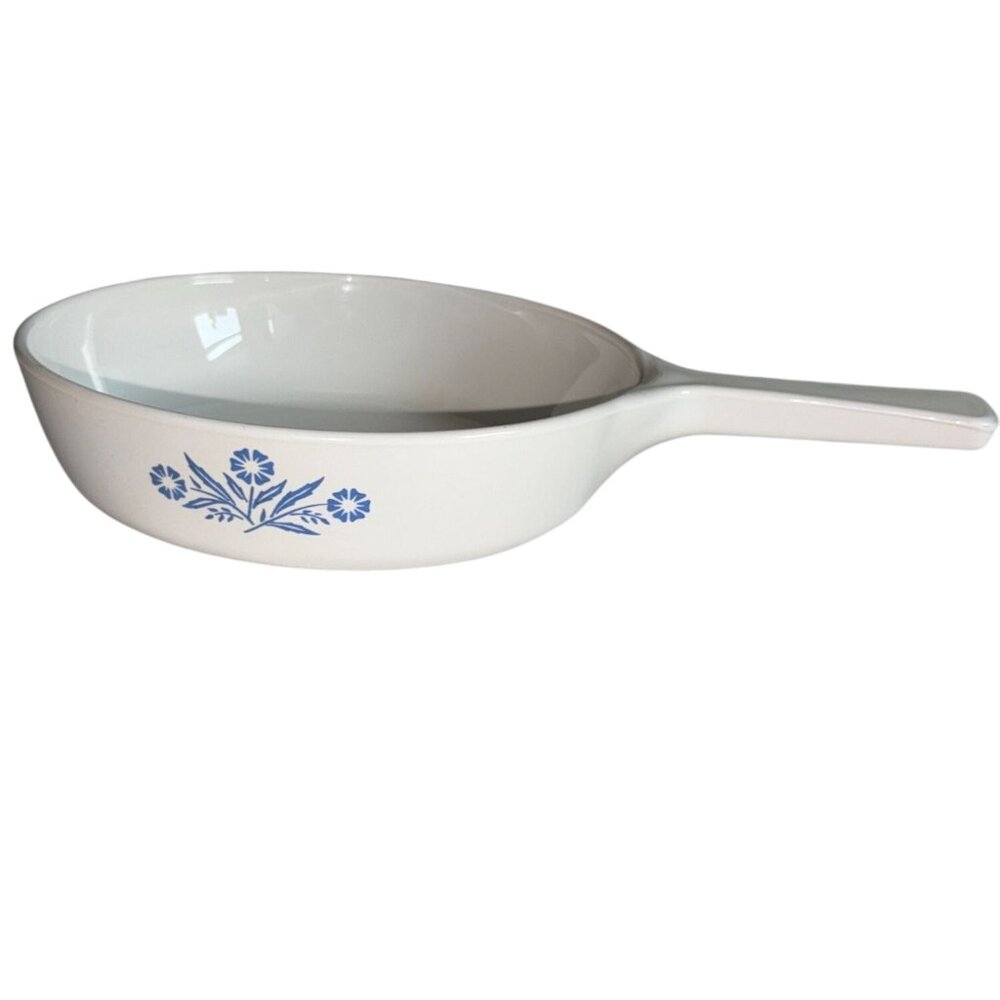 Vintage CorningWare P-83-B Blue Cornflower 6 1/2 " Skillet Menuette-GUC